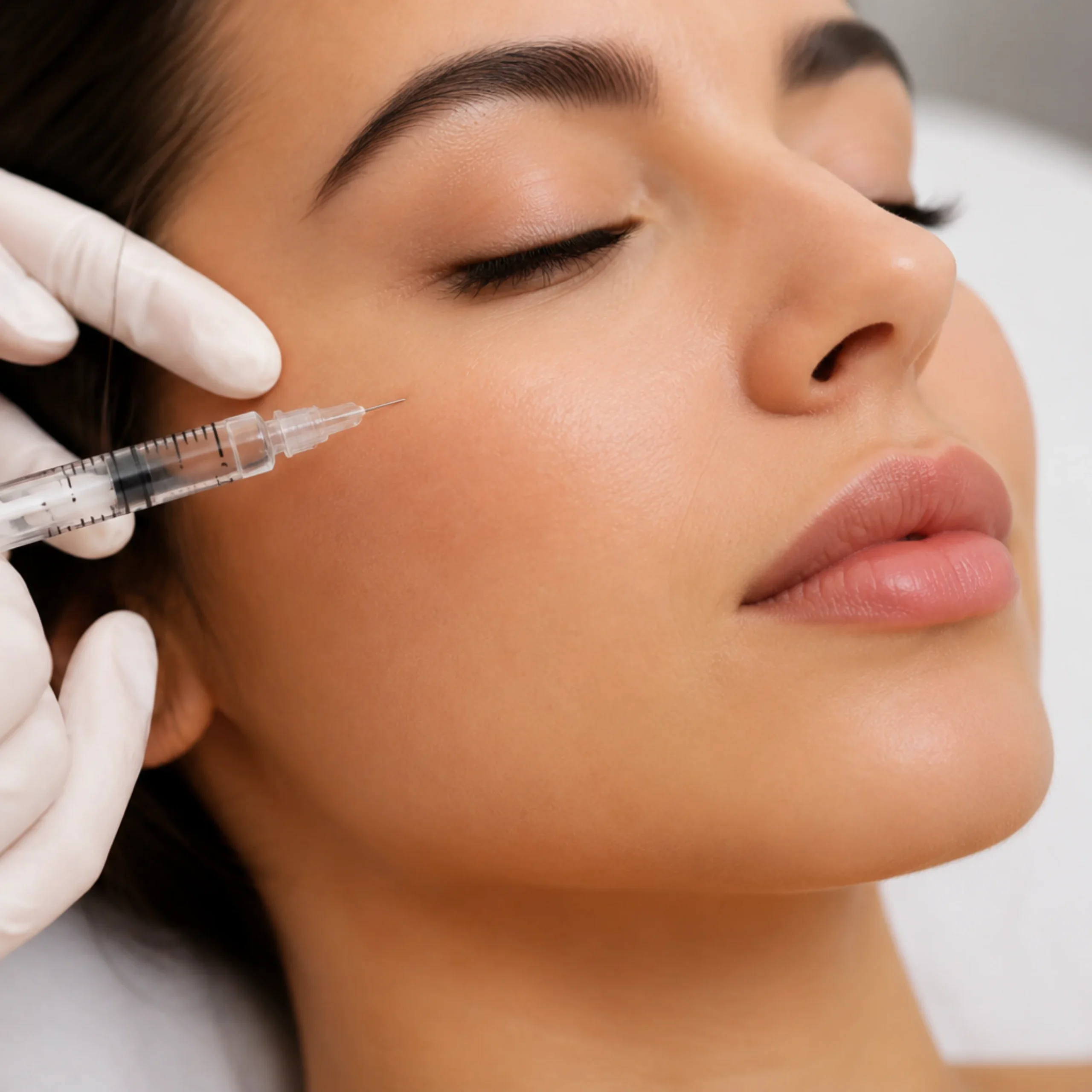 Tratamiento facial con ácido hialurónico