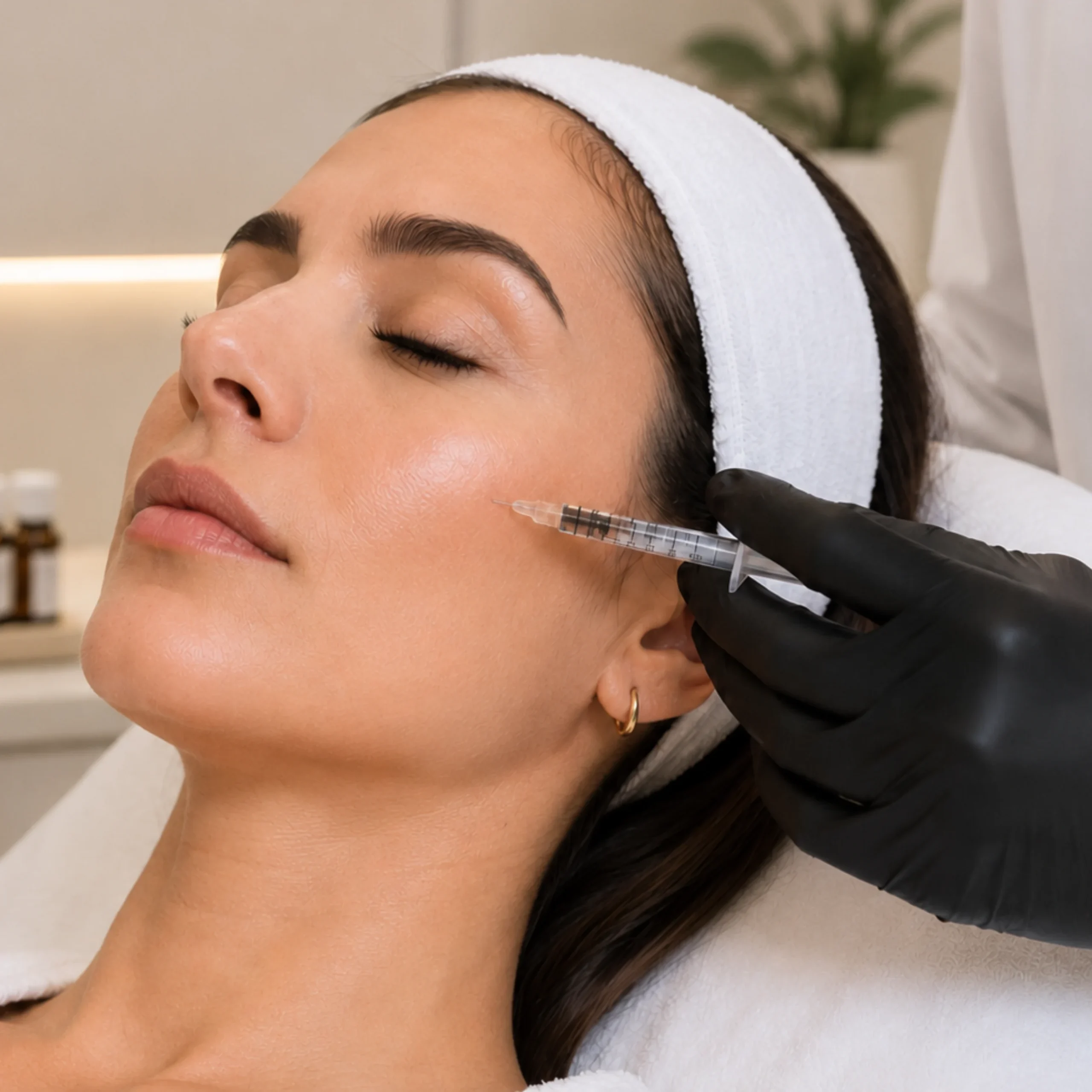 Tratamiento facial con exosomas
